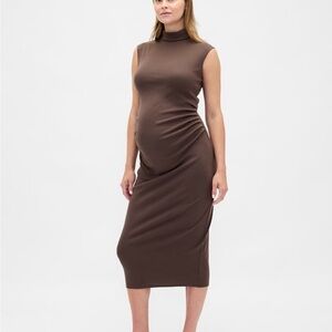 GAP Maternity Modern Mockneck Dress